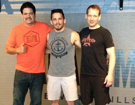 UFC-Champ-Jake-Ellenberger-visiting-the-russian-martial-art-of-system-with-martin-wheeler-at-the-academy-beverly-hills