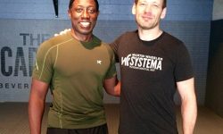 Wesly-Snipes-training-the-russian-martial-art-of-system-with-martin-wheeler-at-the-academy-beverly-hills